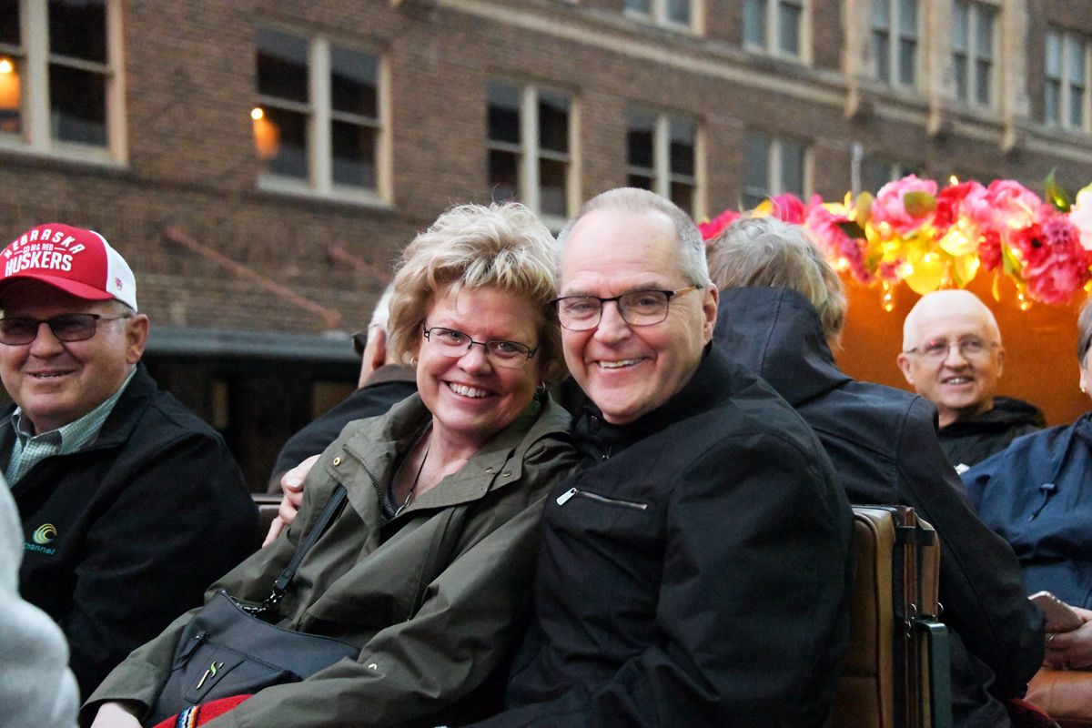 094 Lynette and Galen Naber with Gerry George and Doug Heiden..JPG